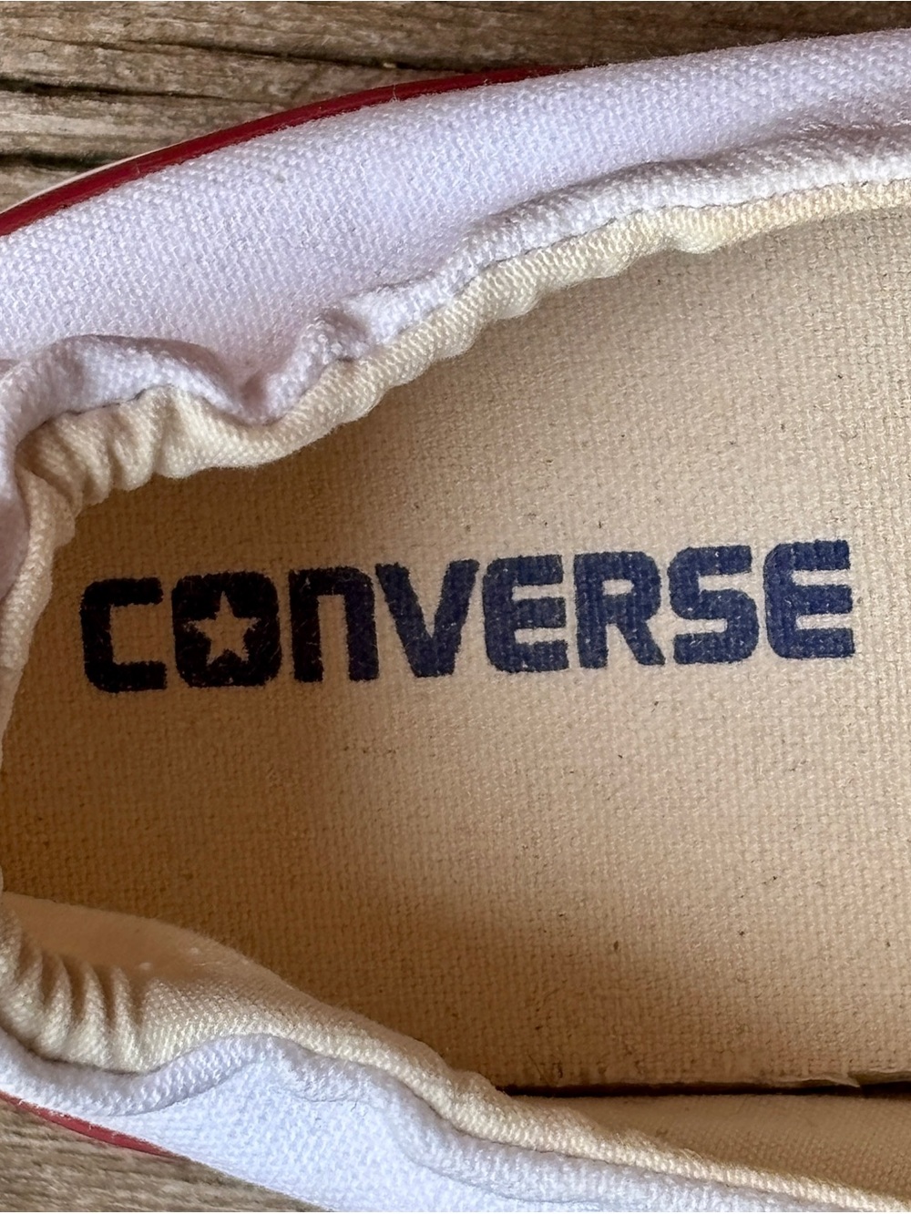 Converse All Star Shoreline White Slip On Sneakers Women 10 - Picture 6 of 8